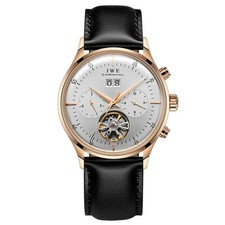 NEW CARNIVAL Men's Mechanical Automatic Winding Ultra Thin Luxury Dress Watches