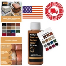 2 in 1 Seal and Color Leather Paint 50ml Camel Quick Repair for Leather Items