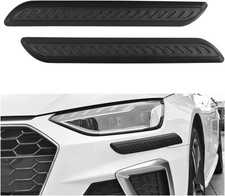 2PCS Rubber Car Bumper Guard,Anti-Collision Anti-Scratch Car Rear Bumper Protect
