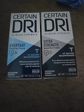 2 Pc Mix Certain Dri Clinical Solid Stick Anti-perspirant 1.7 Oz (B2)