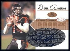 2005 SAGE #A1 Derek Anderson Autographs Bronze #/650