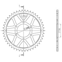 Zahnrad Aluminium P530 - Z45 (DIS.15902) Marchesini 0 6 LöCher (76-100-105) 0