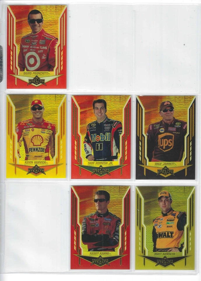 *2008 Stealth-CHROME GOLD PARALLEL #X 76 Carl Edwards-#67/99!-ONE CARD ONLY* - Image 4 of 4