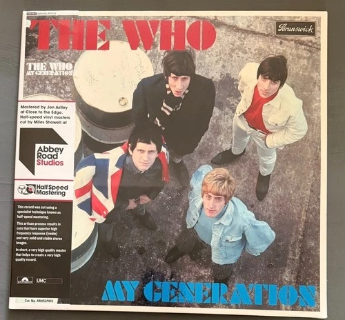 The Who - My Generation (half speed remastered) 180 Gram Vinyl New/Sealed