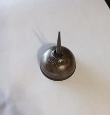 Singer Sewing Machine Thumb Pump Oiler Vintage Embossed Sewing Oil Can 3 " Tall