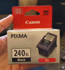 Canon PIXMA 240XL Black Ink Cartridge Genuine OEM Cartridge Brand New