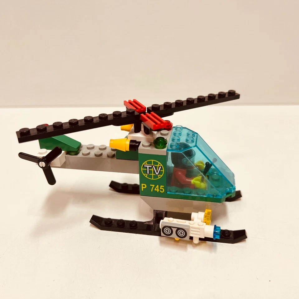 LEGO System - 6425 TV Hubschrauber - Vollständig - GUT  #356 - Bild 3 von 4