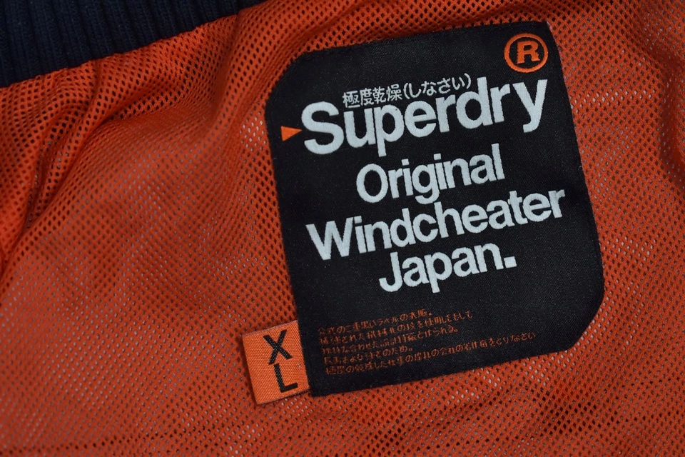 SUPERDRY Windcheater Herren Wind Jacke XL - Bild 4 von 4