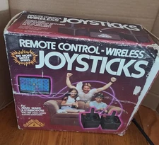 Atari 2600 GameMate 2 remote control wireless Joysticks used in box