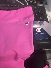 NWT Champion Leggings Womens Large Pink Champion Logo On Leg