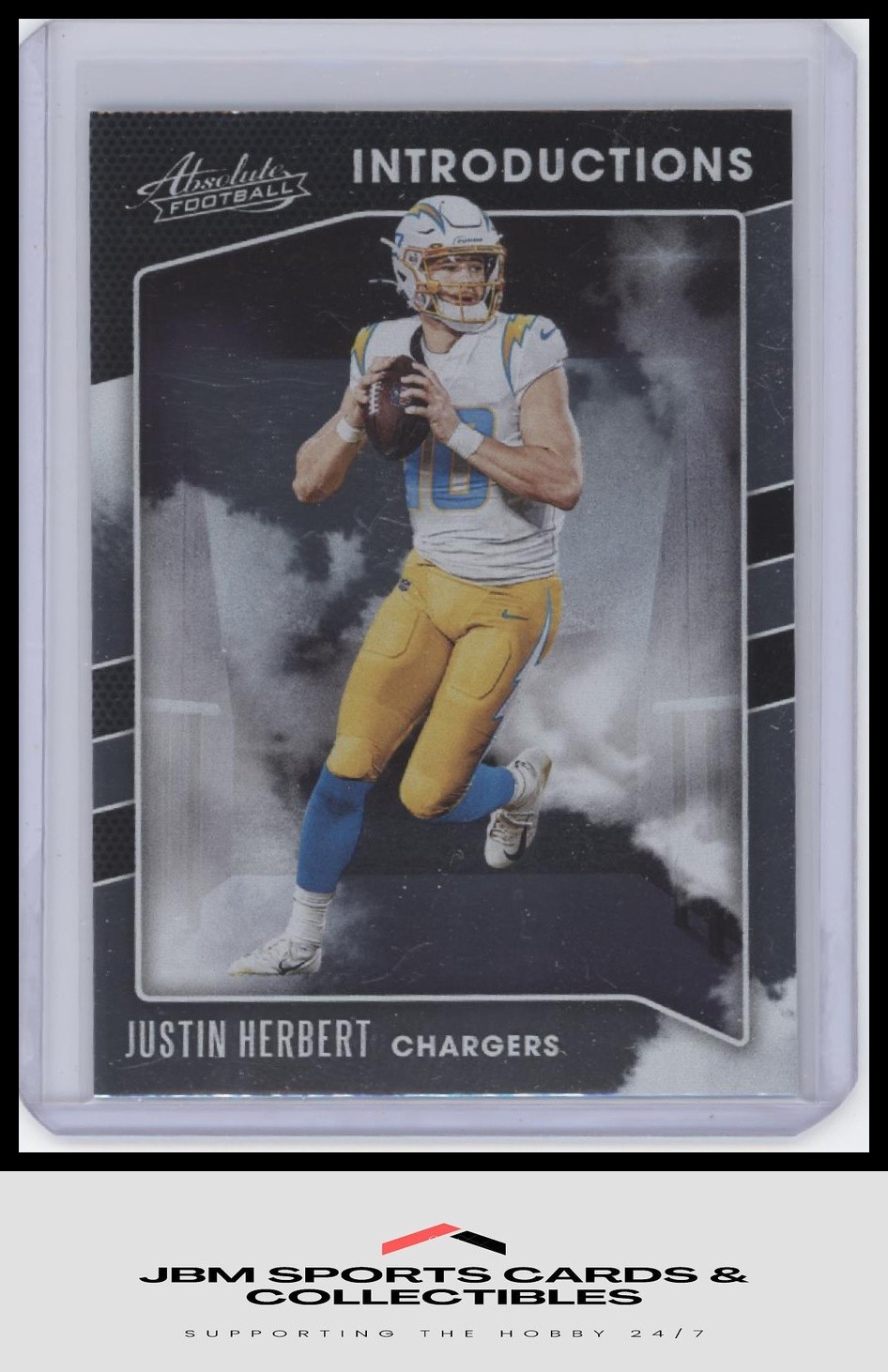2020 Panini Absolute #I-JH Justin Herbert Introductions RC