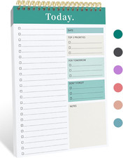 To Do List Notepad - Undated Daily Planner for Work and Goal Achievement 52 Sh