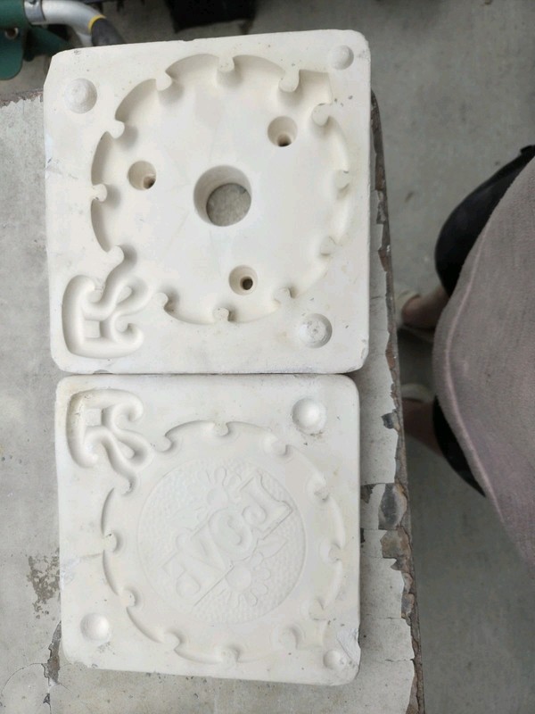 Duncan 19A Love Trivet slip casting mold Design