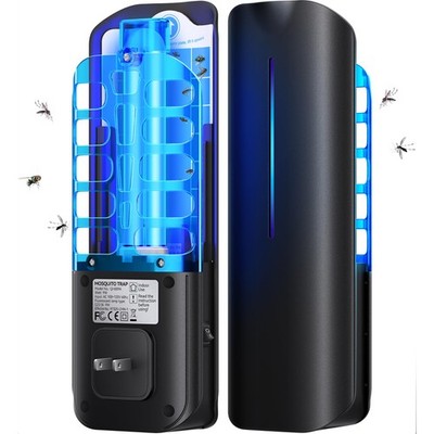 Flying Insect Trap Plug in Mosquito Bug Zapper Indoor Gnat Moth Catcher with ...