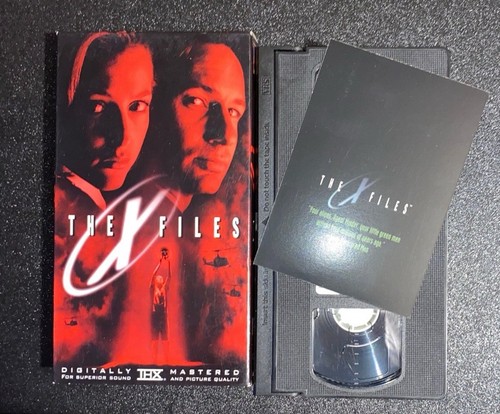 The X-Files VHS Boxed Digitally Mastered 4 Tapes TV/Movie - Picture 4 of 4