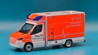 Mb Sprinter 18 Fahrtec Rtw *Stadt Bochum*(D) Herpa 097116 Ovp 1:87(H0)