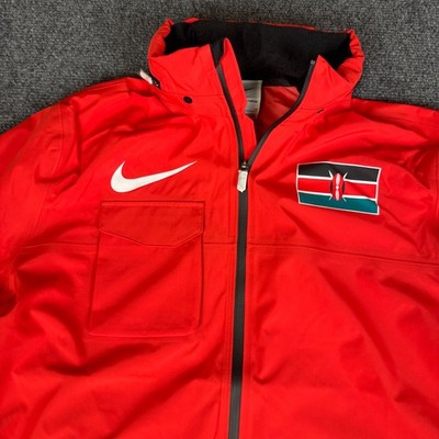 Mens S Nike Pro Elite Storm-Fit ADV Kenya Team Issued Hooded