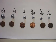 45 sinkers 15 3/8 oz, 15 1/4 oz, and 15 1/8 oz removable split shot 