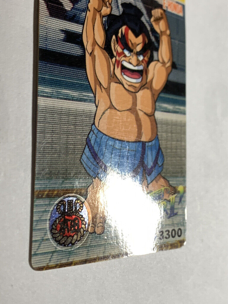 E.HONDA Street Fighter II Arcade capcom Card JAPAN GAME No E.HONDA Street Fighter II Arcade capcom Card JAPAN GAME No