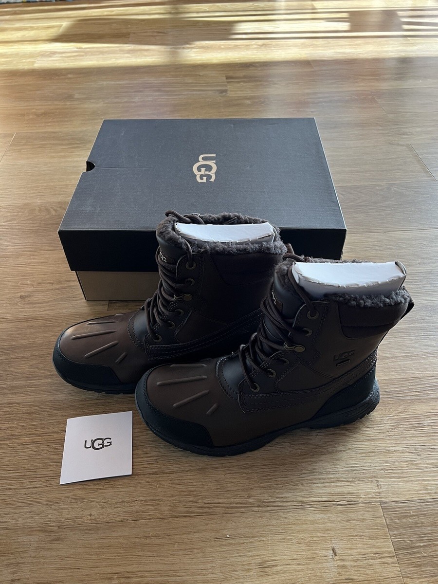 NEW IN BOX NIB MENS 8.5 UGG FELTON LEATHER WATERPROOF BOOTS  display picture 1