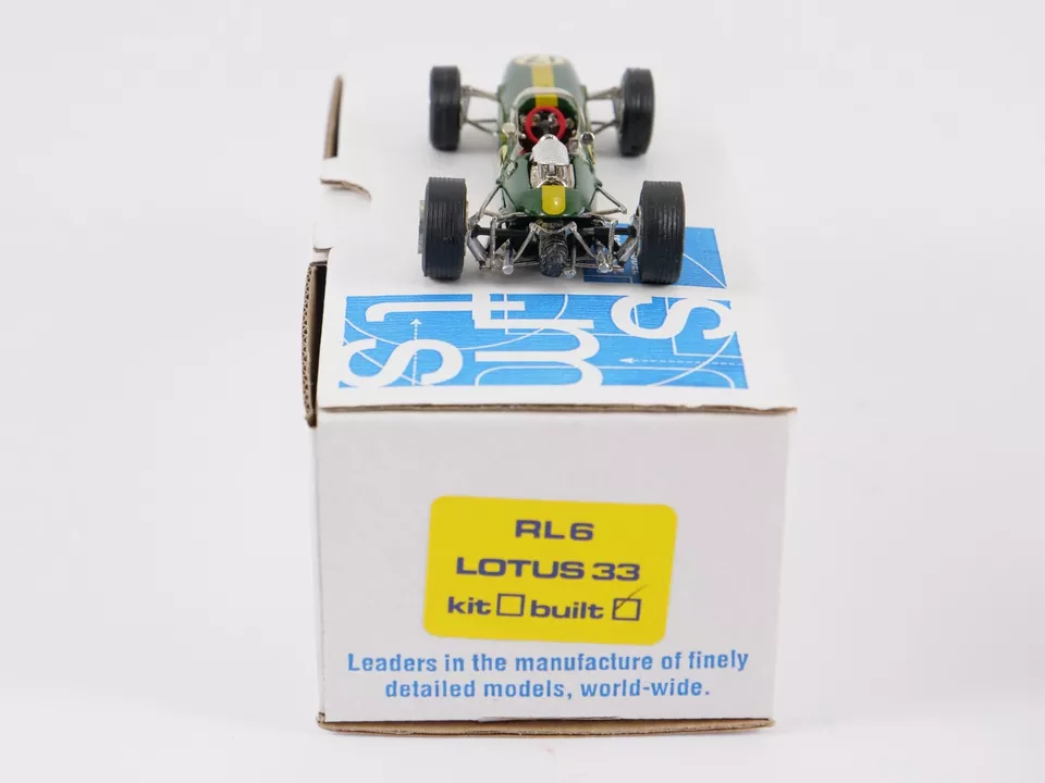 SMTS GB N.RL6 Corsa Linea Lotus 33 #17 Kit Metallo Montato Nuovo 1/43 - Immagine 4 di 4