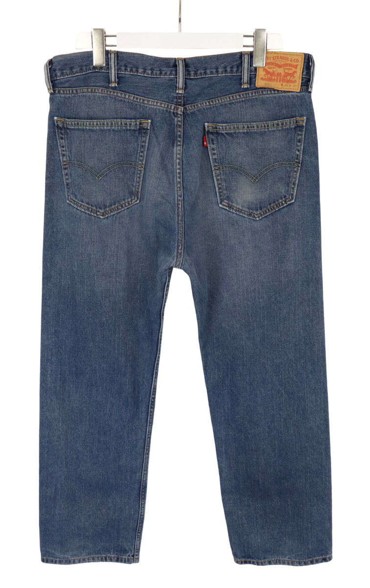 Levi’s 505 W38 L30 LEVI's 505 Jeans Men's W38/L30 Regular Fit Zip Fly Faded