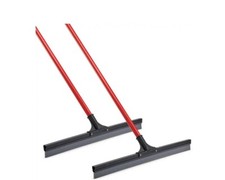 Libman 24 in. Multi-Surface Rubber Floor Squeegee With Steel Handle, Pack of 2