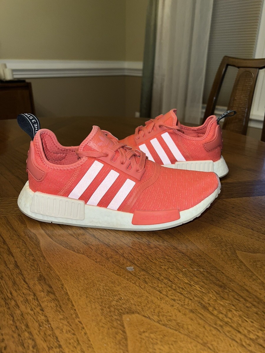 adidas gazelle silver green womens adidas Nmd R1 Cloud White Acid Red (Women's)