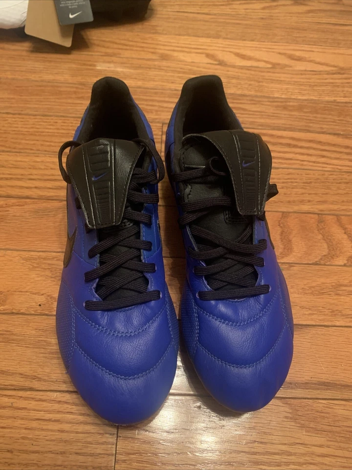 Nike Premier 3 FG Hyper Royal Black AT5889-404 Men's Size 7.5 Women's Size 9 - Image 2 of 4