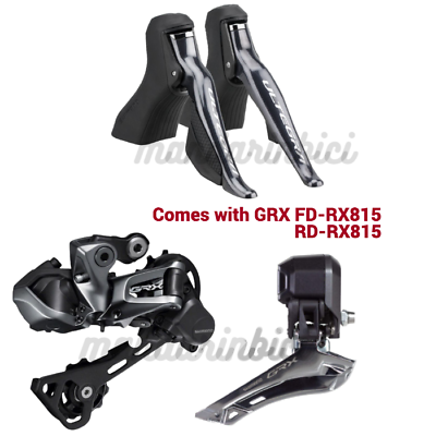 Shimano Ultegra R8050 R8070 DI2 Hydraulic w/GRX FD-RX815 Shimano Ultegra R8050 R8070 DI2 Hydraulic w/GRX FD-RX815