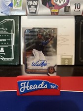 2022 Bowman Chrome Willy Fanas Prospect Autograph Auto #CPA-WF Mets