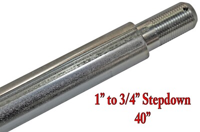 40'' Step-Down Axle 1'' to 3/4'' Deluxe Flexpruf Flex Proof Go Kart Off Road Cart