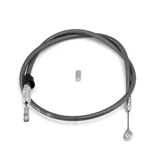 MOFUN 52" Stainless Steel Clutch Cable for Harley Street Glide 16"-18" Handlebar