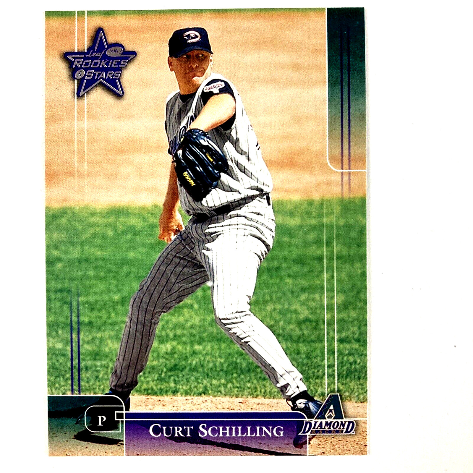 Curt Schilling 2002 Leaf Rookies & Stars Card #112 MLB Arizona Diamondbacks