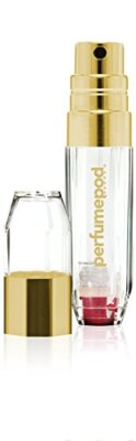Perfume Pod Crystal Perfume Atomizer - Gold