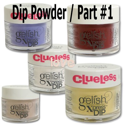 Gelish Dip Powder Xpress Nail Polish 1.5oz Dipping Powder /Color Powder Part #1