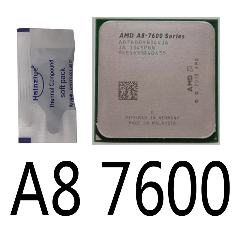 Socket FM2+ Computer Processors AMD A8-7600 Processor Model for