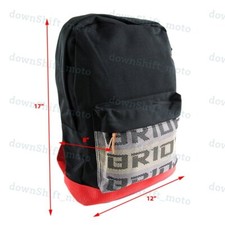 Jdm Bride Racing Backpack W Red Racing Harness Shoulder Strap Racing Seat Cloth
