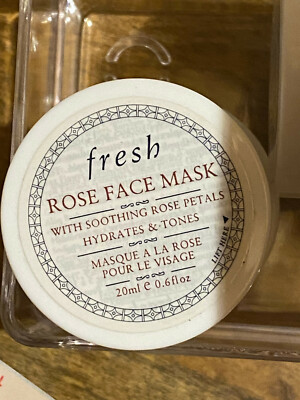 fresh Rose Face Mask, TRAVEL SIZE, 20mL