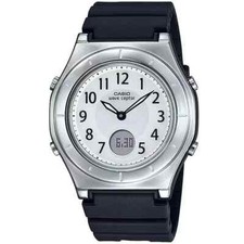 CASIO Wave ceptor LWA-M145-1AJF White Radio Solar Women's Watch New in Box JAPAN