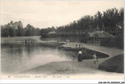 CAR-ABYP9-0516-VEREINIGTES KÖNIGREICH - FOLKESTONE - RADNOR PARK - DER SEE