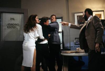 Harvey Jason in Dynasty 1989 Historic TV Old Photo