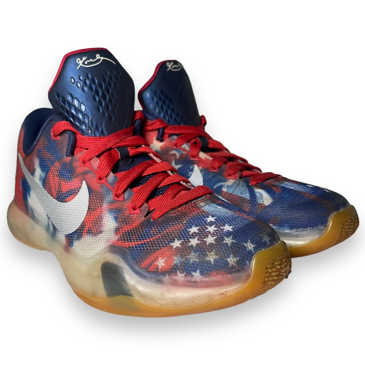 Nike Kobe シューズ 青/赤 Nike Kobe X Kids 4th Of July Independence Day Red White