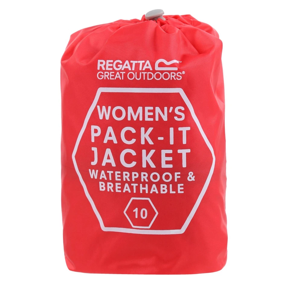 Regatta Regenjacke Damen Frauen mit 5.000mm Wassersäule verschweißte Nähte - Bild 3 von 4
