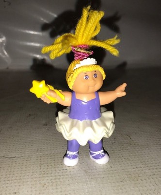 Pretty Cabbage Patch Kid Blonde Ballerina With Yellow Yarn Hair