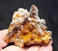 2.5" QUARTZ with CALCITE from Chihuahua, Mexico FLUORESCENT