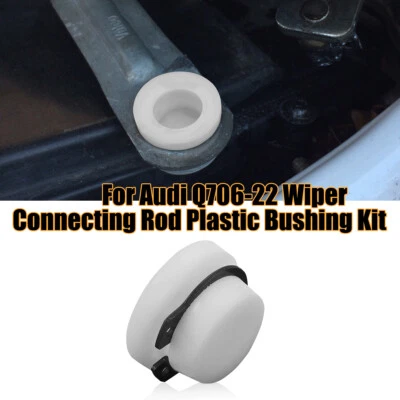 4pcs For Audi Q7 06-22 Wiper Linkage Plastic Bush Set Kit fit original Linkrods - Imagen 1 de 4