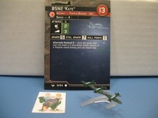  Axis Allies War at Sea BASE SET B5N2 "Kate" 51/64 with card 