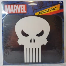 The Punisher Mouse Pad Official Skull Logo Marvel & Ata-Boy     New and Sealed