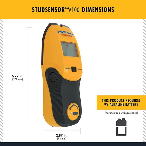 Zircon Studsensor A100 Wall Scanner and Center/Edge Locating new - Picture 7 of 12